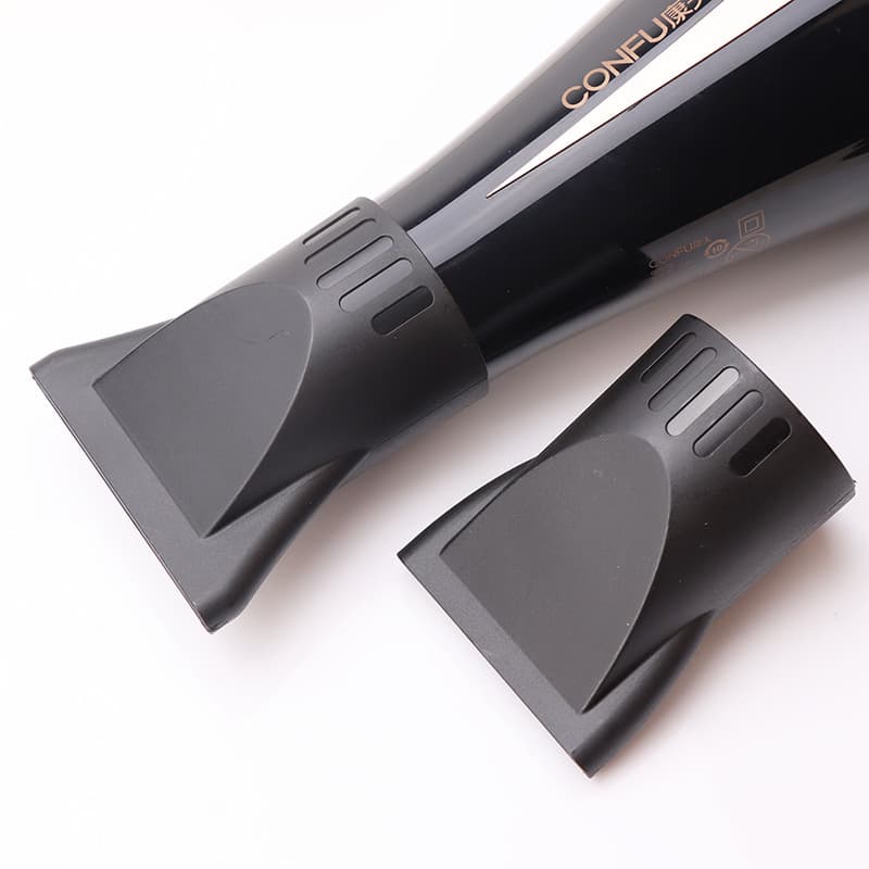 Barbeiro estilo profissional secador de cabelo bico plano pato Bill concentrado de ar resistente a altas temperaturas bi