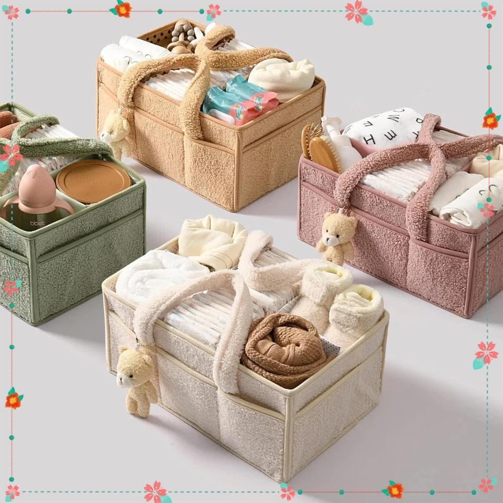 Bolsa De Fraldas , Casual Para Itens Recém-Nascidos , Sacola De Coisas , Bebês Com Vários Bolsos