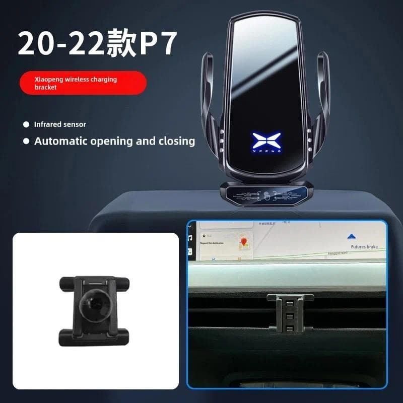 Para XPeng P7 P7i 2022-25 Gravidade Suporte Do Telefone Automático Carro Ventilação De Ar Clipe Montagem Móvel Celular P