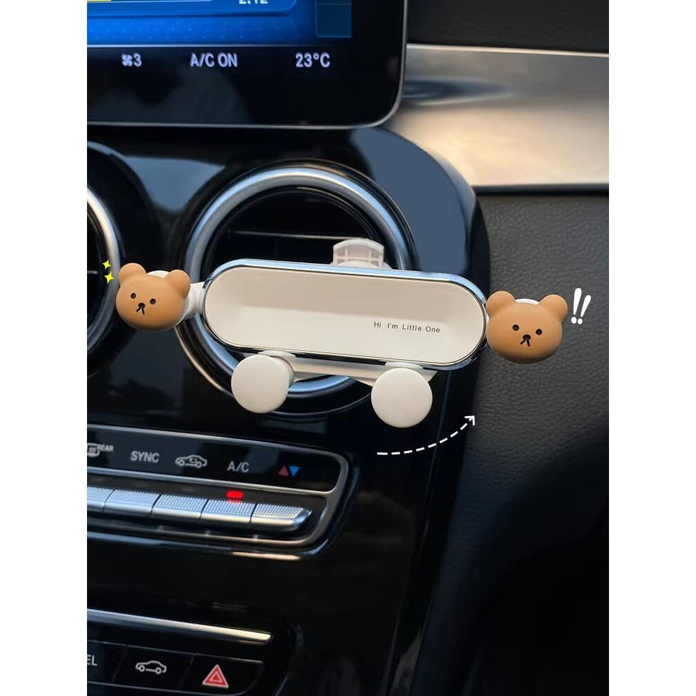 Novo estilo suporte do telefone do carro saída de ar especial painel ventosa navegação suporte fixo20260906