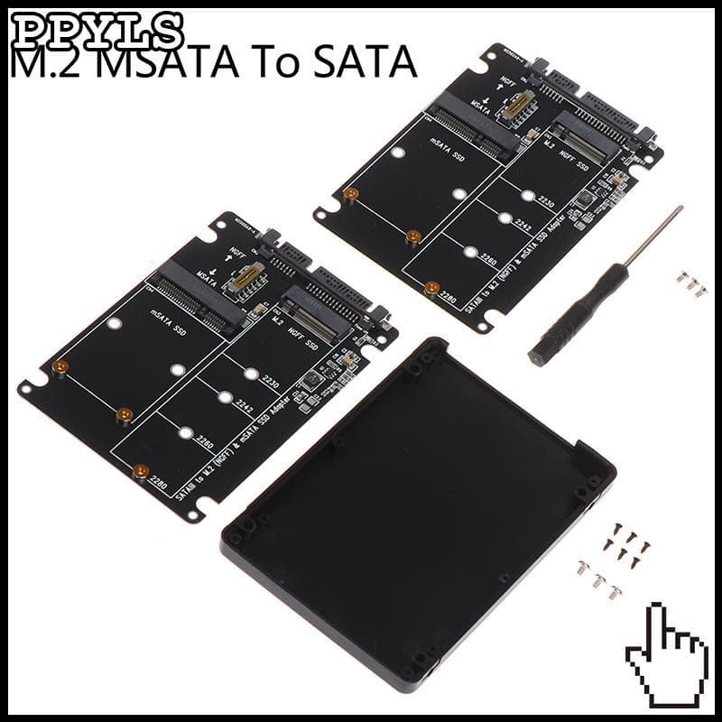 maudlanden88 NGFF Para SATA 3 Gabinete HDD Externo Adaptador MSATA SSD M . 2 Placa Adaptadora De Protocolo
