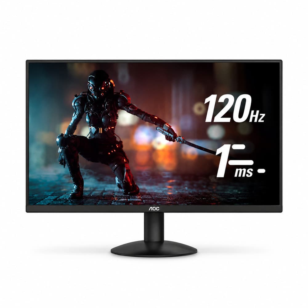 Monitor Gamer AOC 27" 27B30H3/57 FHD IPS 120Hz 1ms IPS Preto