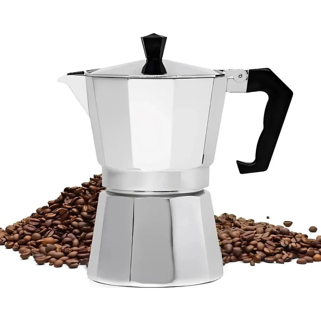 Cafeteira Italiana Inox Moka 6 Xícaras Café Expresso