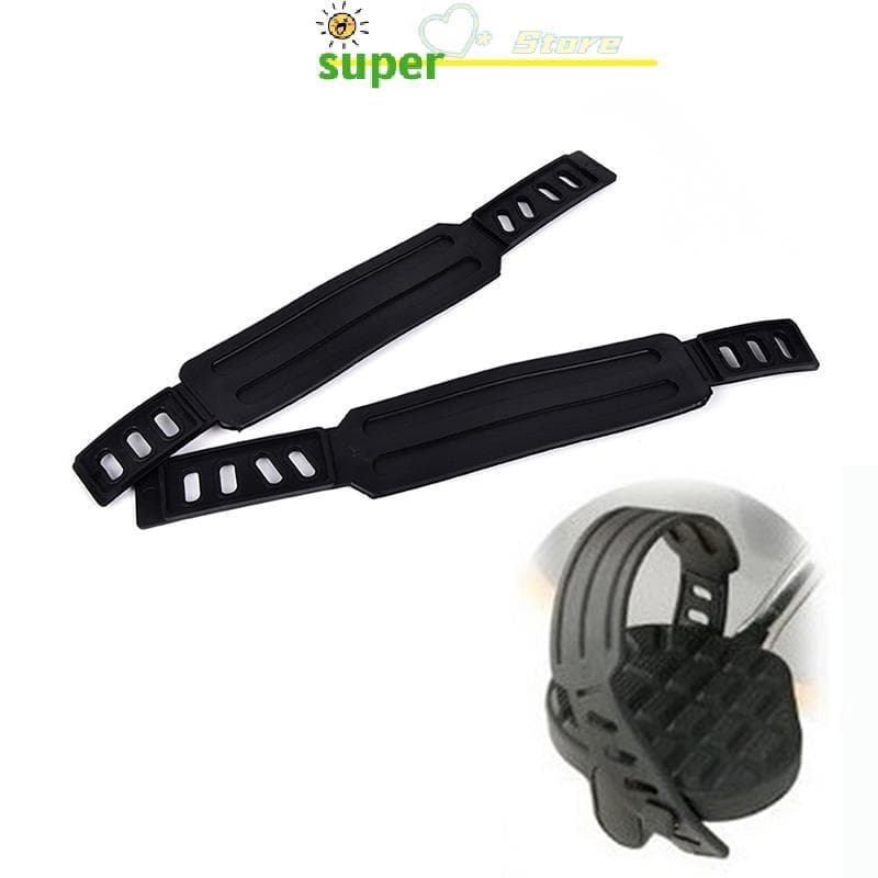 Glowingbubbles 1 Par De Correias Para Pedais , Cintos De Fixação , Fita Genérica Bicicleta Ergométrica Fitness GBS