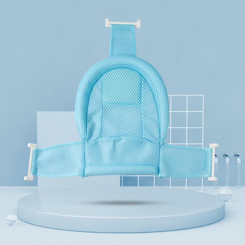 Rede de banho triangular para banheira de bebê recém-nascido, rede de banho para banho de bebê, bolso antiderrapante, al