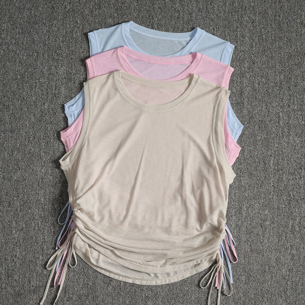 Roupas de Yoga colete feminino verão moda correndo treinamento roupas de secagem rápida alto valor esportes Fitness solt