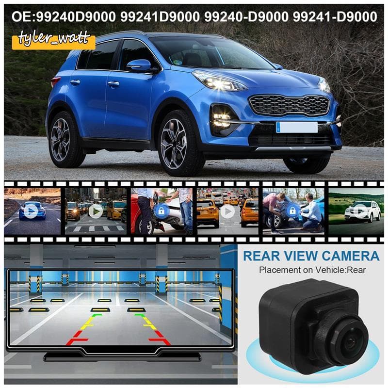 [tyler_w] 99240D9000 99241D9000 Câmera De Visão Traseira Do Carro Para 2020-2022