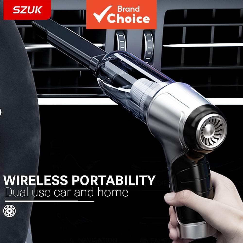 SZUK 95000PA Mini Aspirador de Pó Sem Fio Recarregável Portátil Sem Fio para Carro Aspirador para Limpeza Profunda de