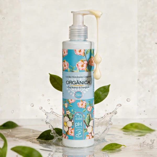 Hidratante Corporal Chá Branco & Gengibre Orgânica