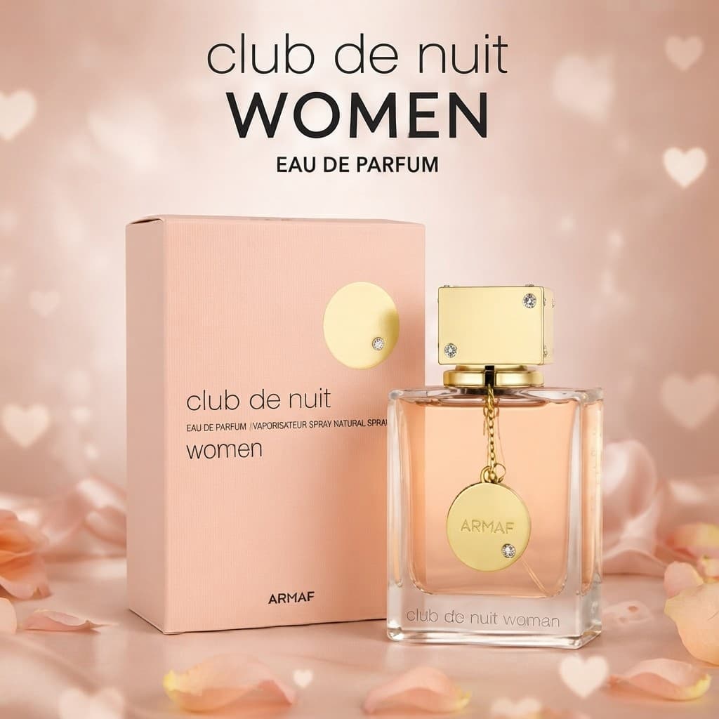 Perfume Feminino Armaf Club De Nuit Woman EDP 105ml Original | Perfume Importado Árabe Floral Feminino Elegante Marcante