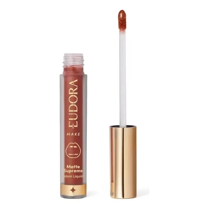 Batom Líquido Matte Supreme Canela Adam Mitch E Eudora 4ml