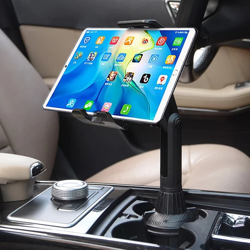 Suporte Universal para Copos de Carro 1WCG para Celular, Garrafa de Bebida, iPad, Smartphone, Tablet de 11 Polegadas CGQ