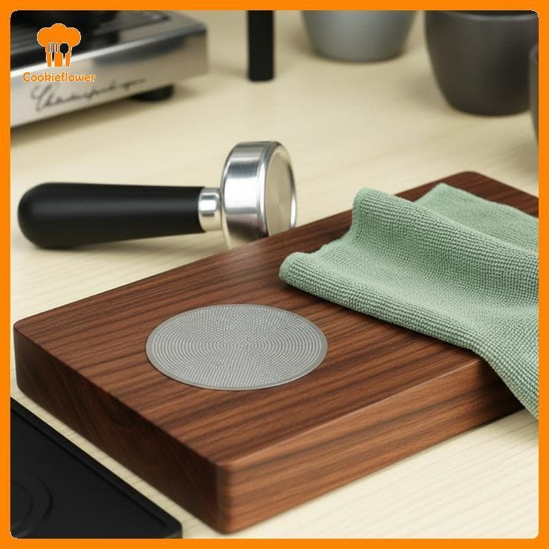 CKFR Filtro De Café Expresso Peneira Pu Malha De 0.2mm Projetada Para 51 53 58.5mm Suporte Casa Cafeteira Comercial Novo