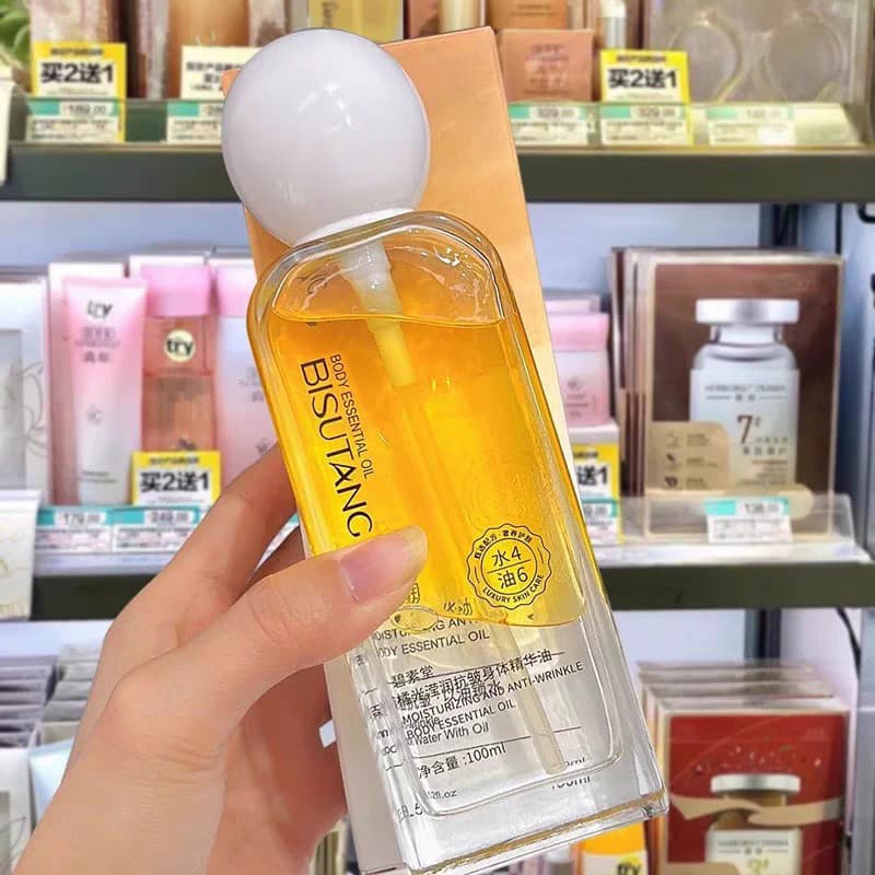 Laranja luz hidratante óleo corporal 100ml óleo hidratante corporal cuidados com a pele sem enxágue melhorar hidratante 