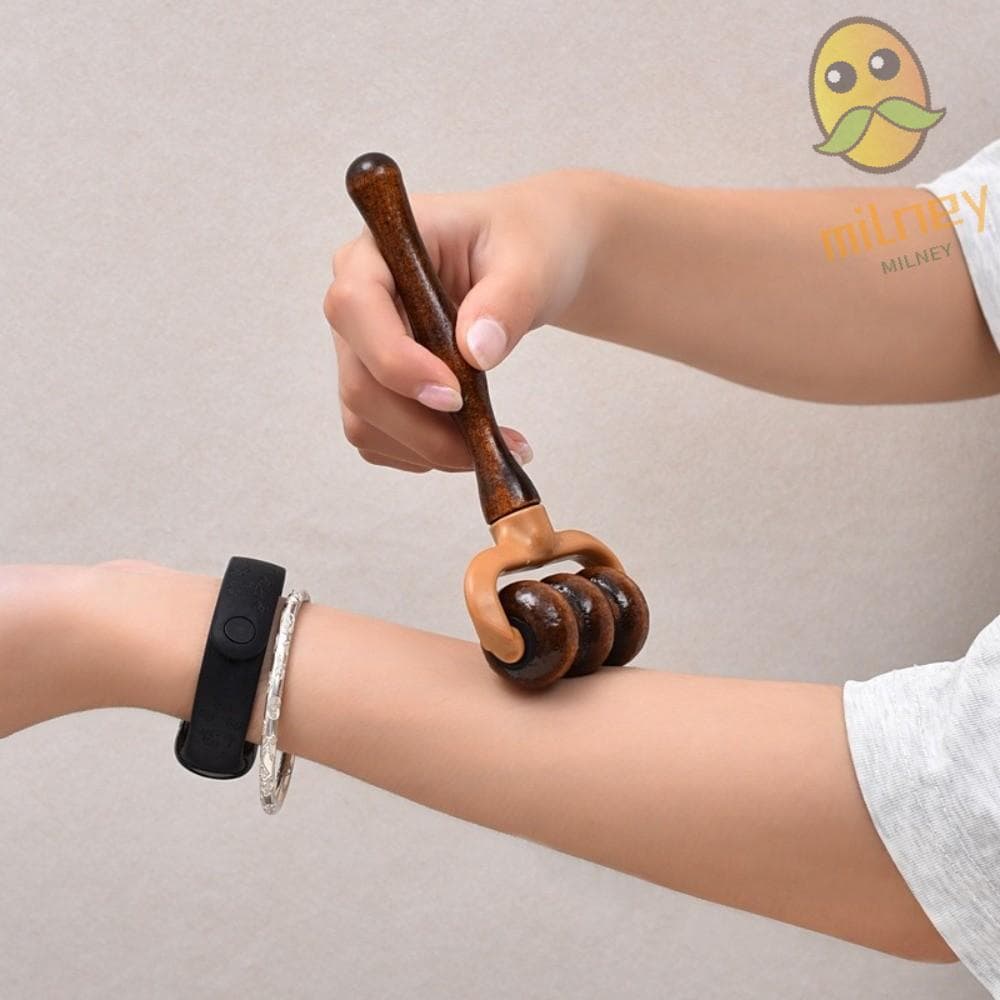 Rolo De Massagem Portátil De 1/2 Unidades , Massageador De Confortável Para Presentes Muscular Manual