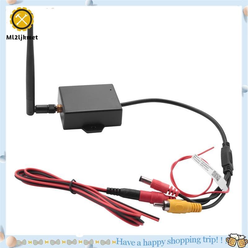 Módulo Transmissor Sem Fio WiFi Câmera De Backup Para Carro Kits De Visão Traseira De Vídeo AV Preto