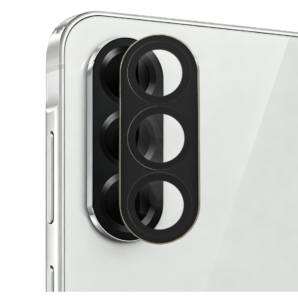 Película De Câmera Lente Traseira Ar De Metal Compatível Com Samsung A07 A17 A26 A36 A56 De Vidro