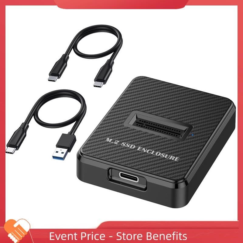 Ltehfabhf110gbps Single Bay M . 2 SSD Gabinete Disco Rígido Caixa Externa SATA NGFF/NVME Docking Station De