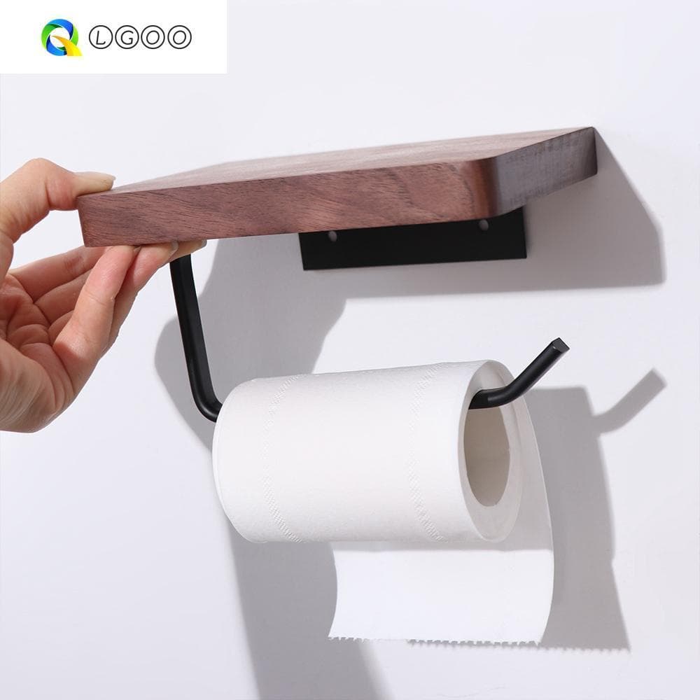 Suportes De Rolo De Papel Higiênico LGOO , Suporte Montado Na Parede , Prateleira Retangular Durável Para Toalha