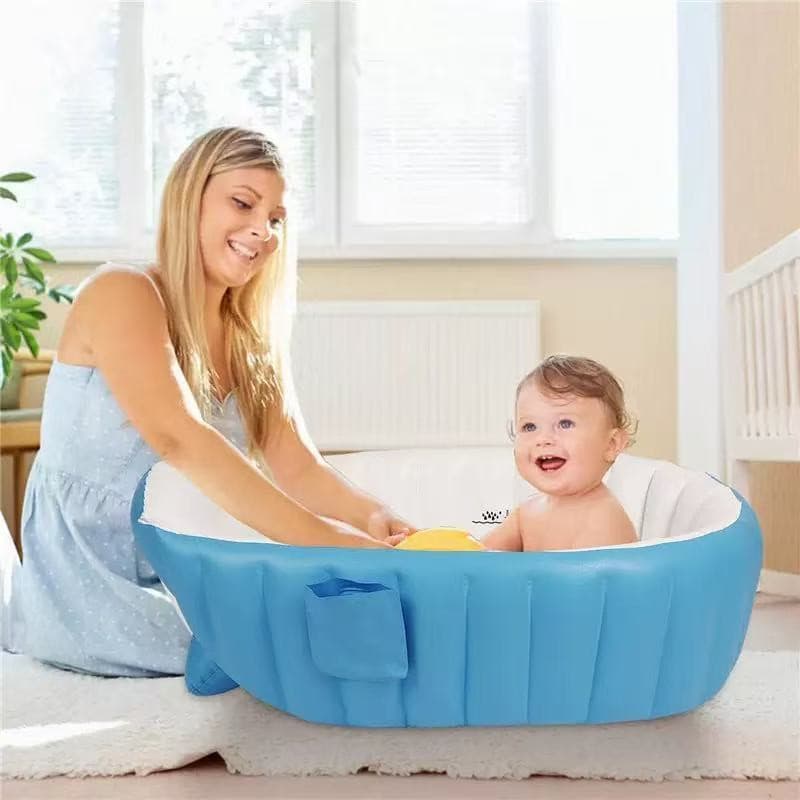 Banheira Inflável Infantil Viagem Cadeira de Banho Para Bebe PVC Premium Dobrável jimyy