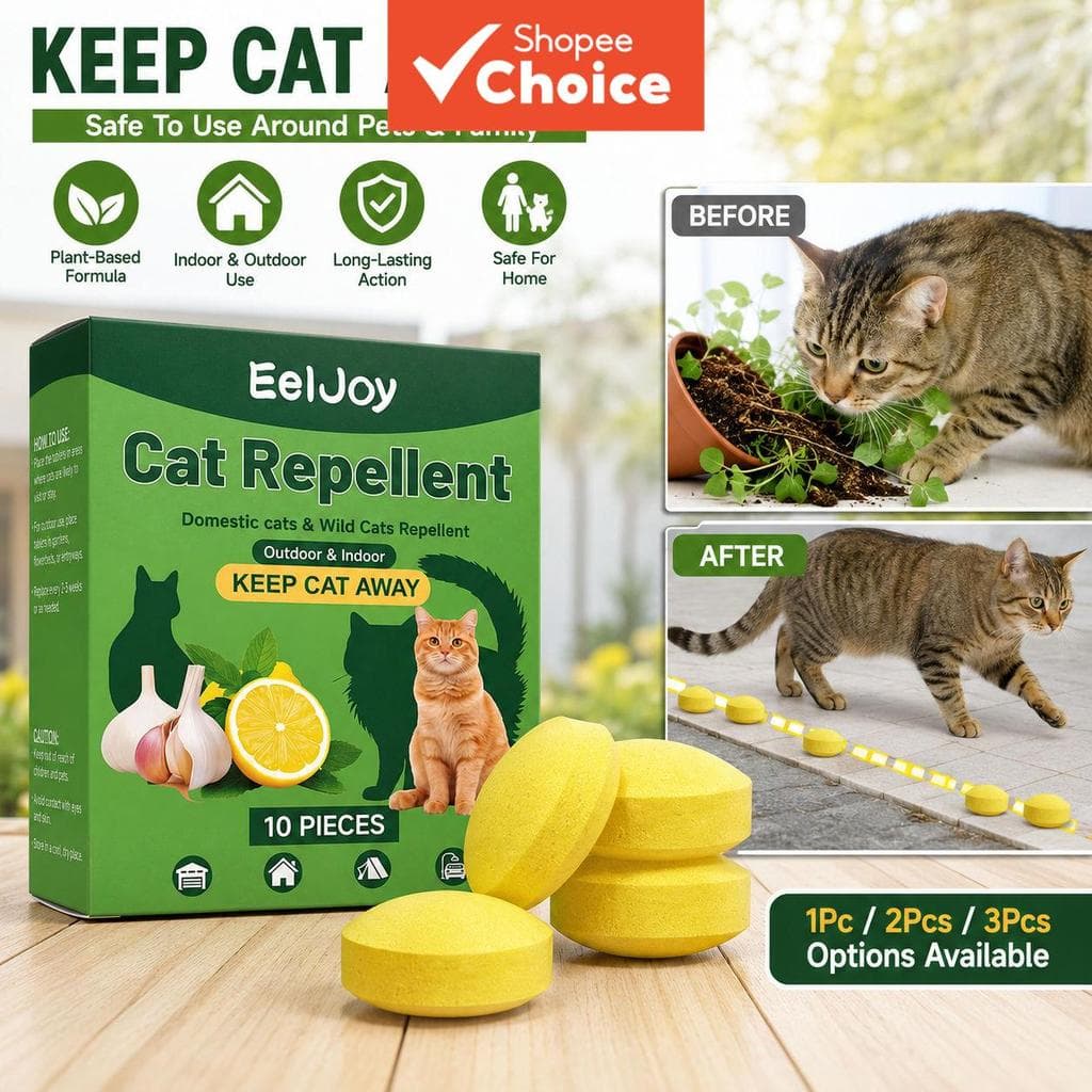 Profissional Para Repelente De Gato 10pcs | Mantém Os Gatos Afastados Proteção De Jardim , Shampoo De Coelho Limpador De