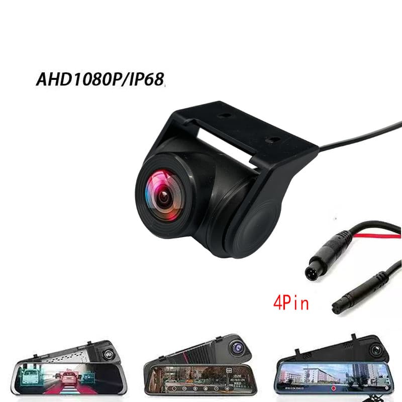 Câmera De Ré De Imagem De Carro AHD1080P 4Pin HD Vídeo Night Market De Visão Traseira Infravermelha Só Precisa Da Dentro
