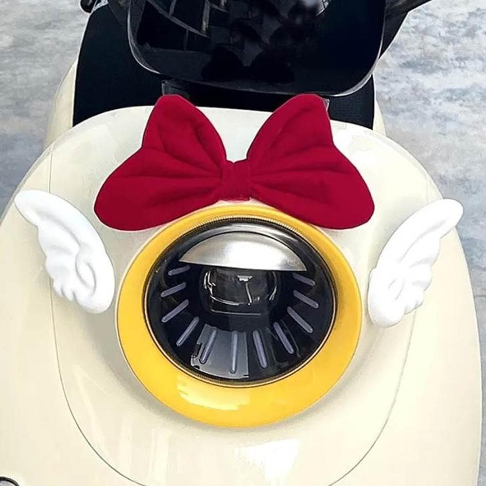 TIK 2 Peças Decoração De Capacete De Motocicleta Asas Angulares Adesivo Para Moto Acessórios De Bicicleta I6K5