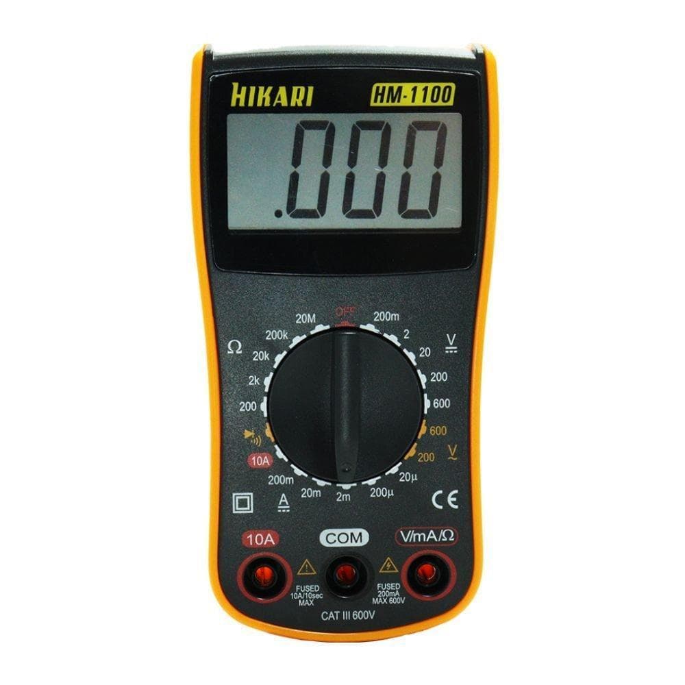 Multímetro Digital Portátil HM-1100 Hikari