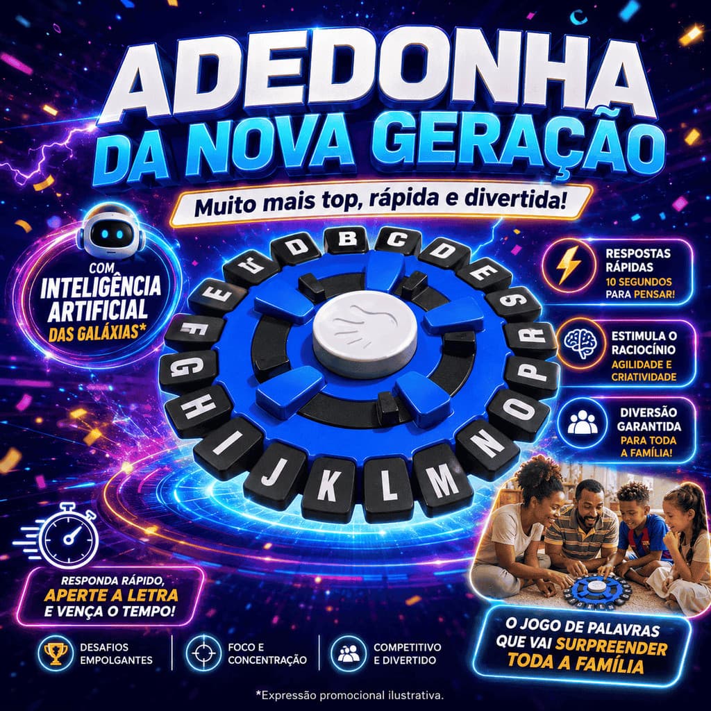 Jogo Adedonha Stop Eletrônico Infantil E Família Inteligência Artificial Jogo De Palavras Rápido Mesa Tabuleiro