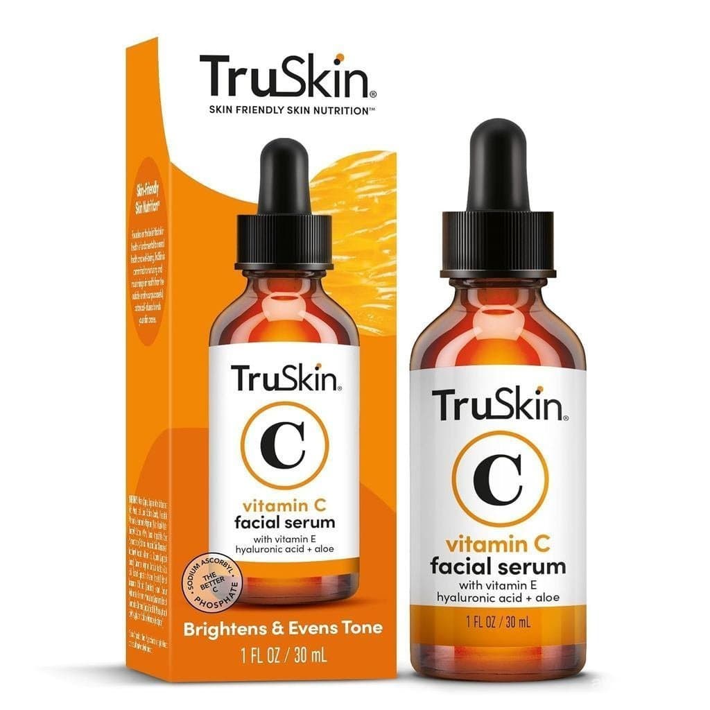 Sérum Facial de Vitamina C TruSkin – Sérum facial anti-envelhecimento contendo Vitamina C, Ácido Hialurônico e Vitamina 