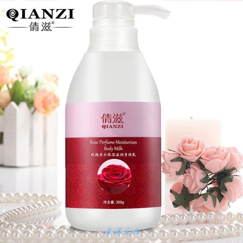 Qianrun Rose Perfume Loção Corporal Hidratante Hidratante Hidratante Fragrância Hidratante Corporal Fragrância de Longa 