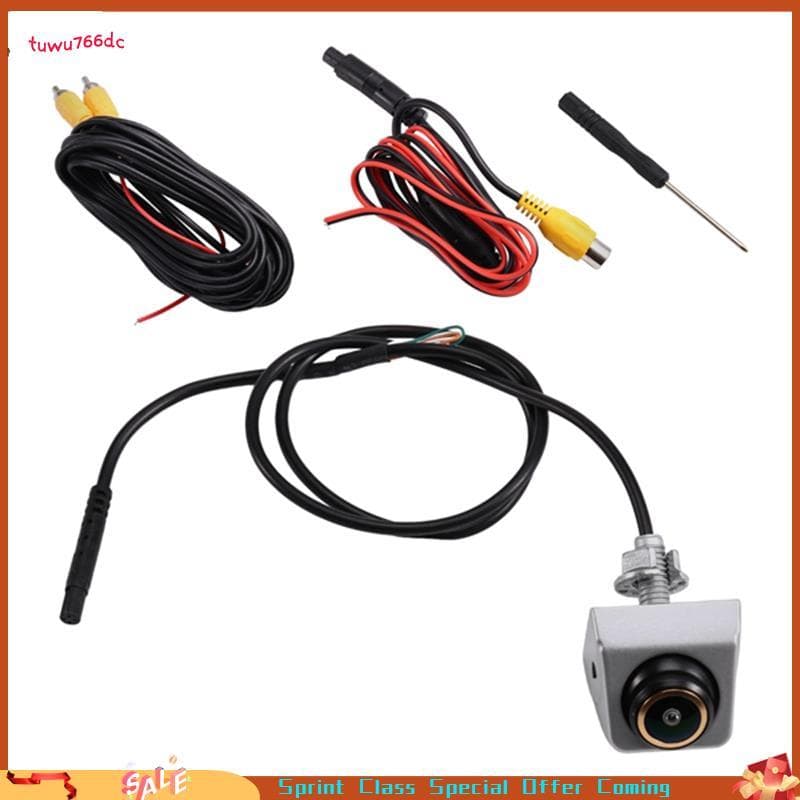[Entrega Rápida BR] Lente Fisheye 170 ° CVBS AHD Câmera De Visão Traseira Reversa Do Carro Noturna 720P