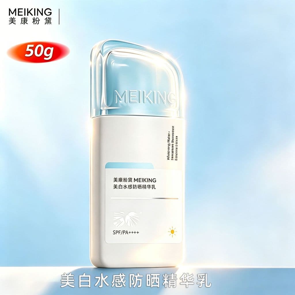 ❤Novidades❤❤ Meikang Fandai Creme Protetor Solar Refrescante Loção Protetor Solar Branqueadora de Longa Duração Alta Pot