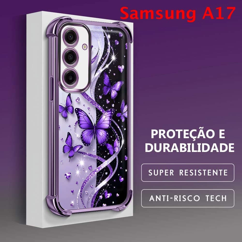 Capa Para Samsung Galaxy A17 4G 5G Capinha Celular Silicone Macia Protetora Do Telefone Case Transparente 1179 FS