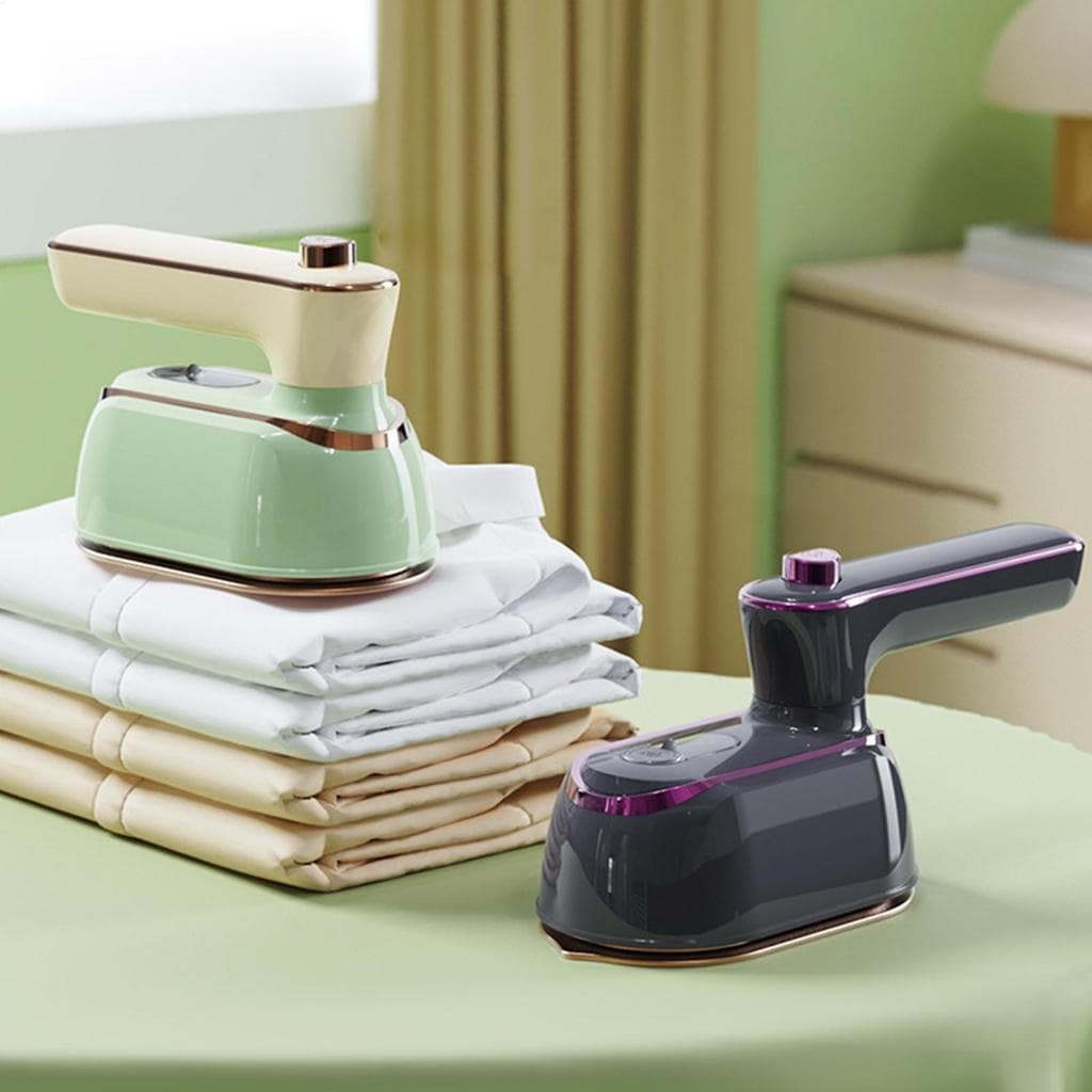 Ferro A Vapor Portátil Mini Dormitório Casa Pendurado Dobrável Para Fácil Viagem Vestir Rápido E Engomar De Roupas heqoi