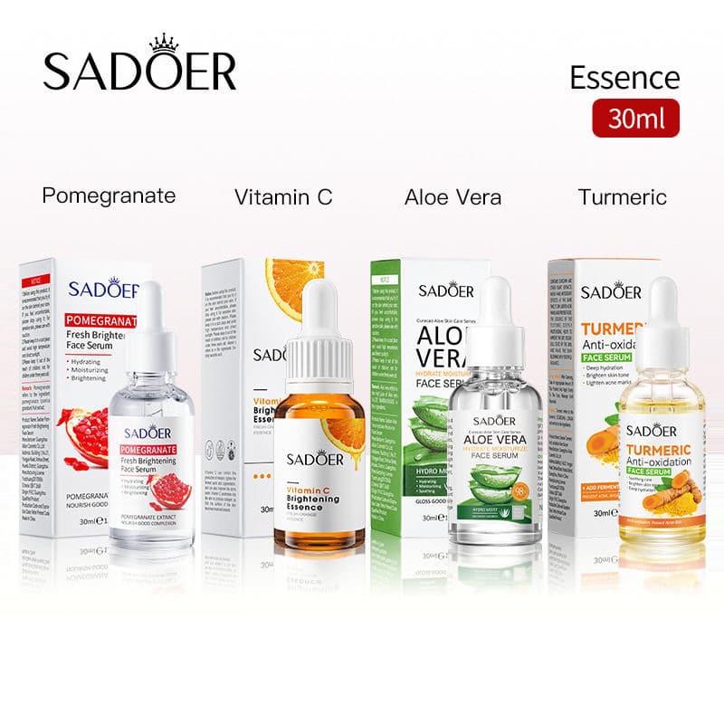 SADOER Vitamina C Nicotinamida Essência De Ácido Hialurônico Branco