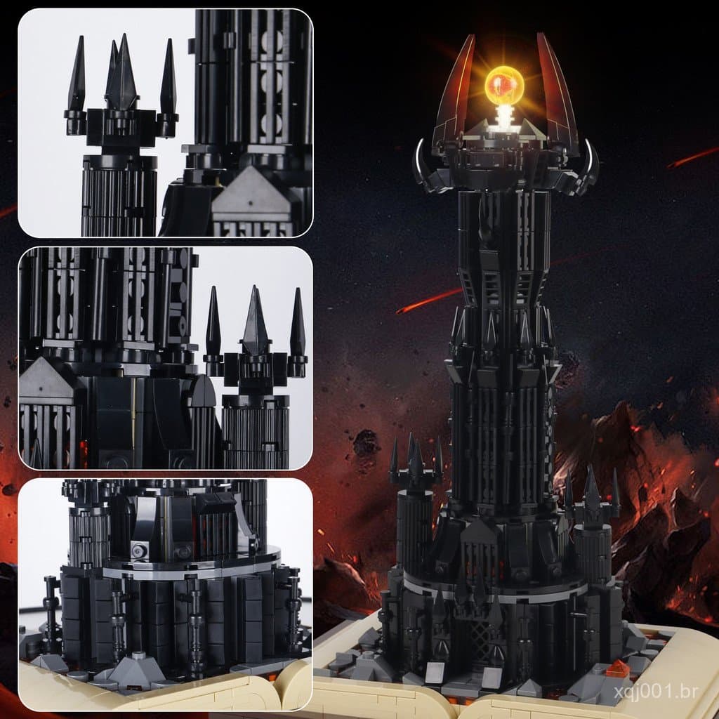 Compatível com blocos de montar Lego, brinquedos infantis, Zoids, Ousanta, Black Tower, Magic Book, brinquedo educativo.