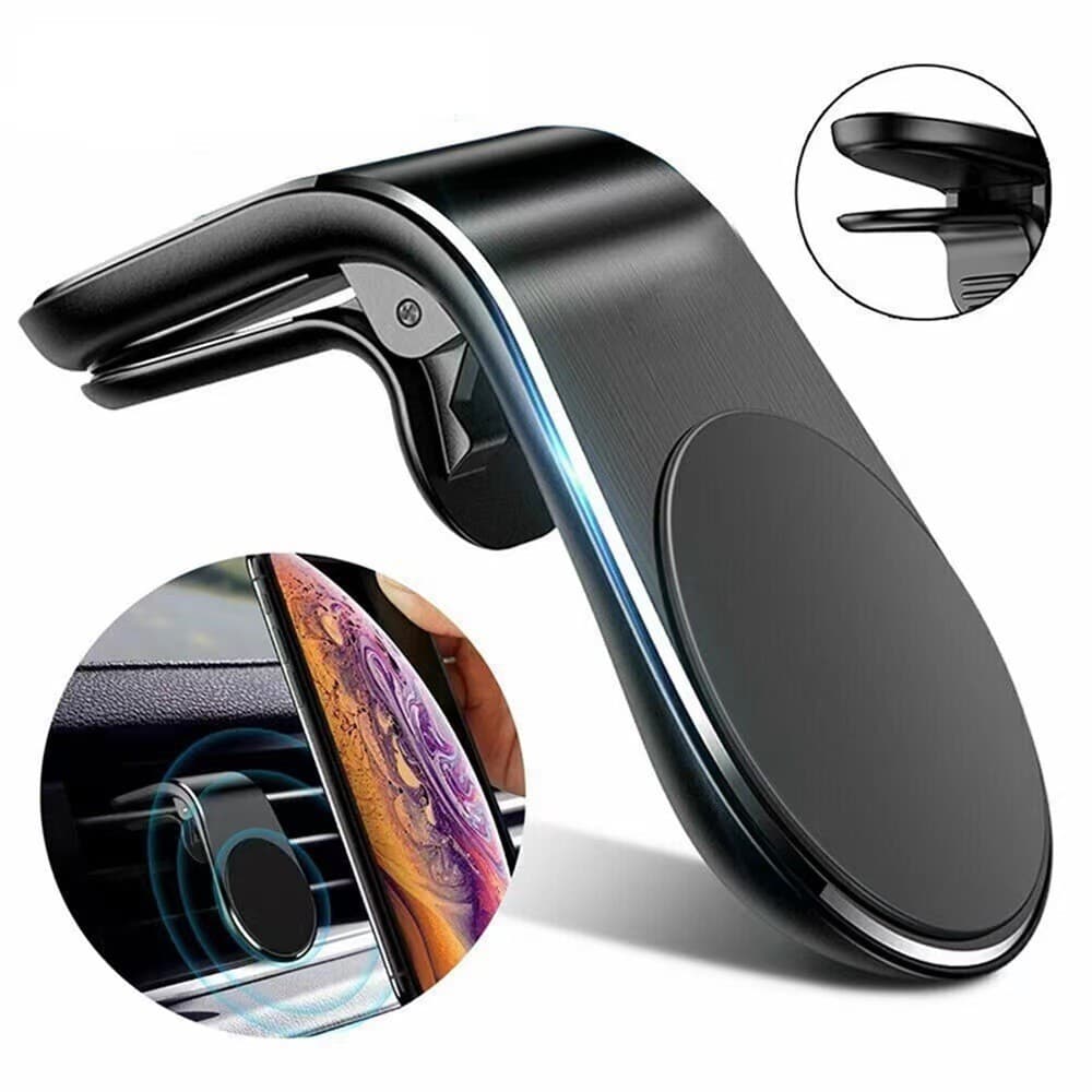 Suporte de telefone para saída de ar de ar condicionado de carro F3 Tipo magnético Suporte de telefone para saída de ar 
