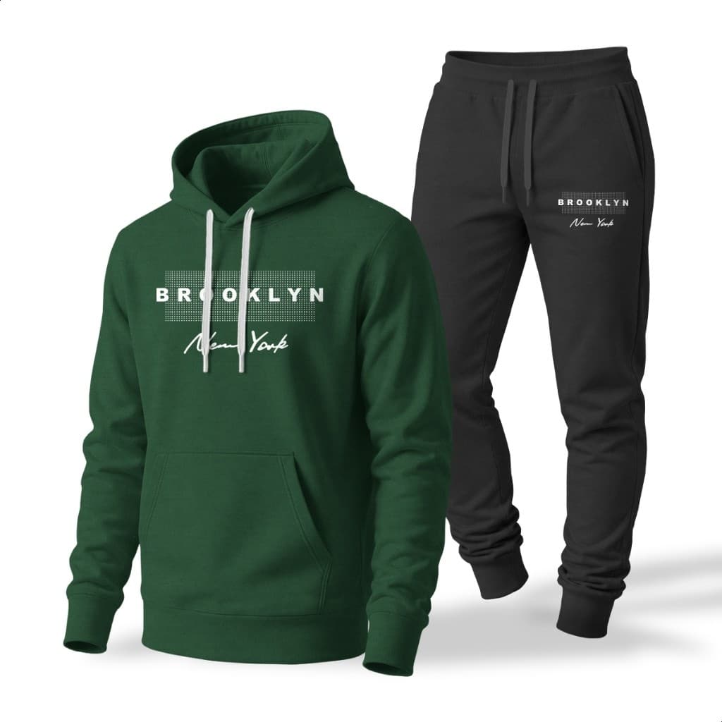Conjunto Infantil Moletom Canguru+Calça Vários Tamanhos e Cores Tecido Macio 50%Algodão 50%Poliester Estilo Esportivo