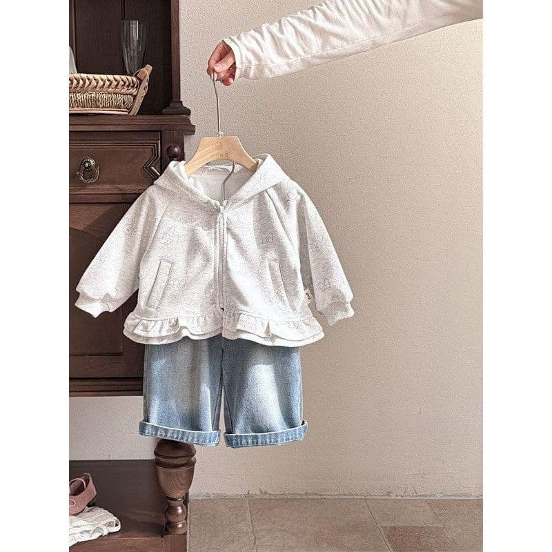 Roupas de bebê primavera roupas de bebê menina terno jaqueta novo estilo 1-3 anos de idade primavera outono meninas pass