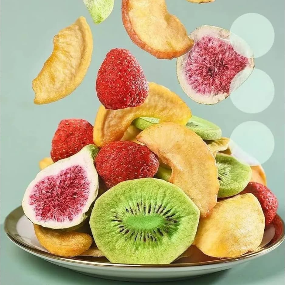 Mix de Frutas Desidratadas Selecionadas 100g a 500g Premium Saboroso Lanche Saudável Prático