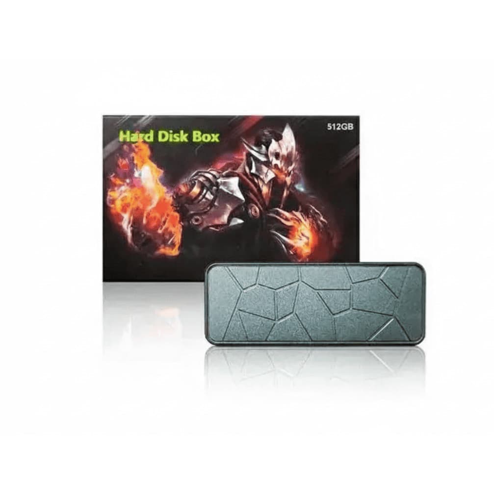 SSD Externo M.2 NVMe 512GB Compacto Fino 1200 MBs Leitura - GTA Tech