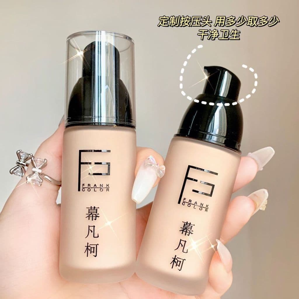 [2 Pcs 9.9] Corretivo de base líquida Hidratante Hidratante Antiaderente Isolamento de base líquida Iluminador BB Creme 