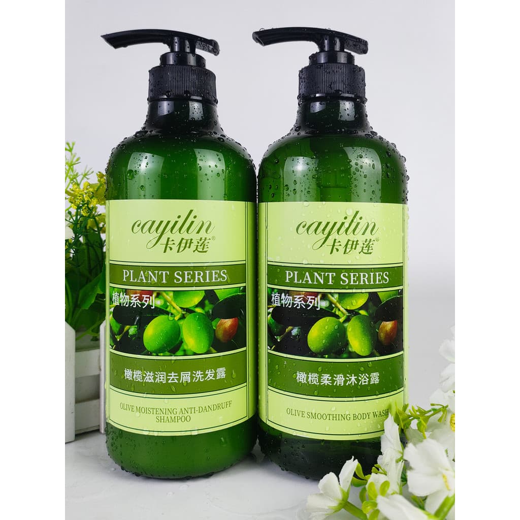 Kaylene shampoo azeitona hidratante Anti-caspa shampoo banho fragrância corpo chuveiro líquido masculino feminino condic