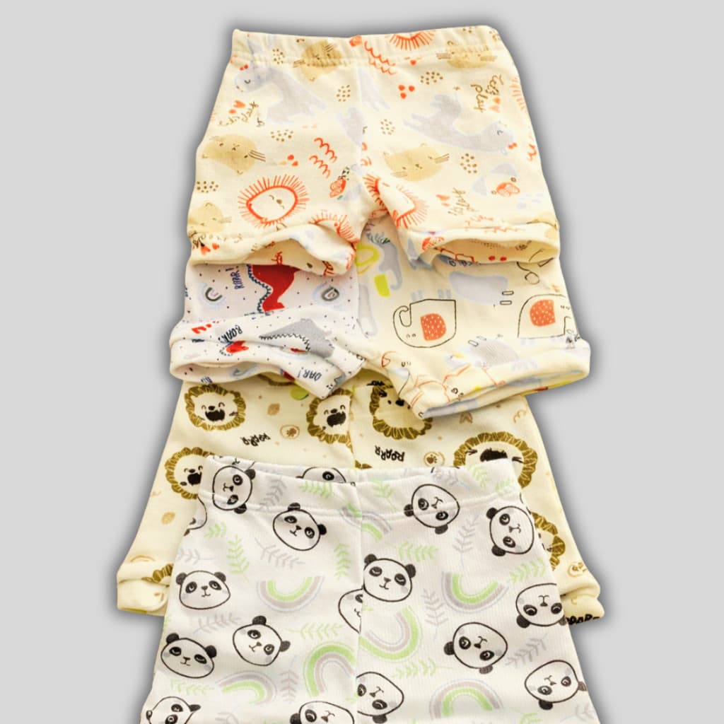 Shorts Tapa Fralda para Bebê Menino – Roupa Infantil Leve e Confortável