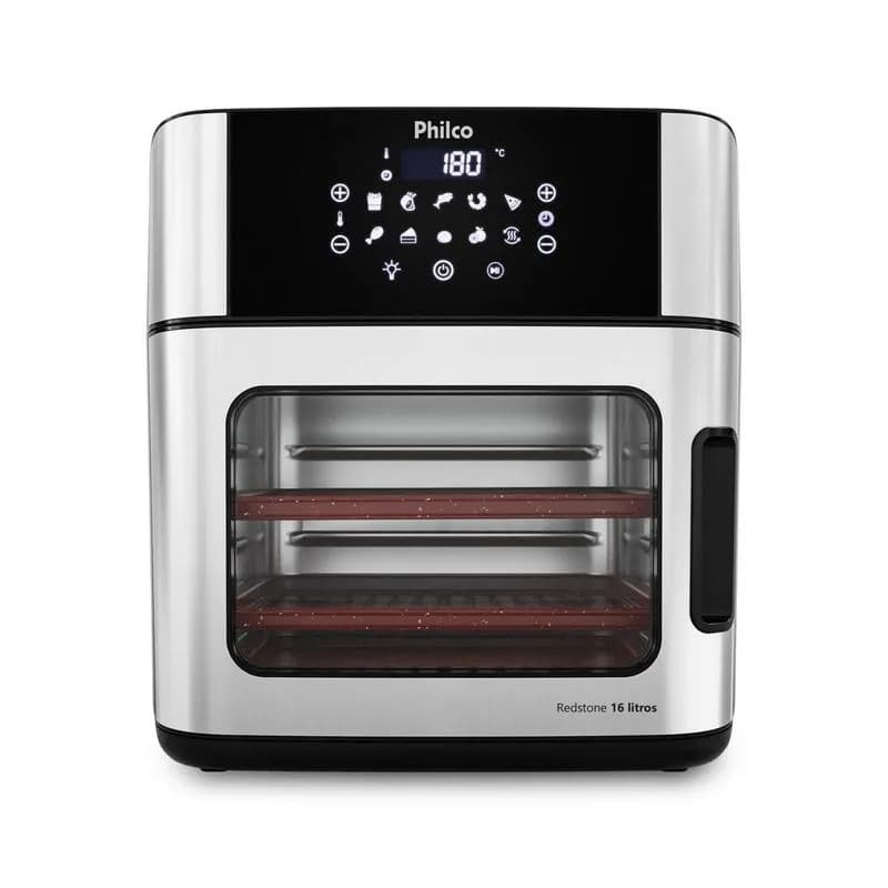 Fritadeira Air Fryer Philco PAF16A 16L Painel Digital Oven 220V