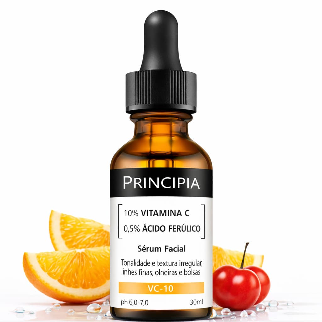 Sérum Principia VC-10 Vitamina C 10% + Ácido Ferúlico Antioxidante 30ml