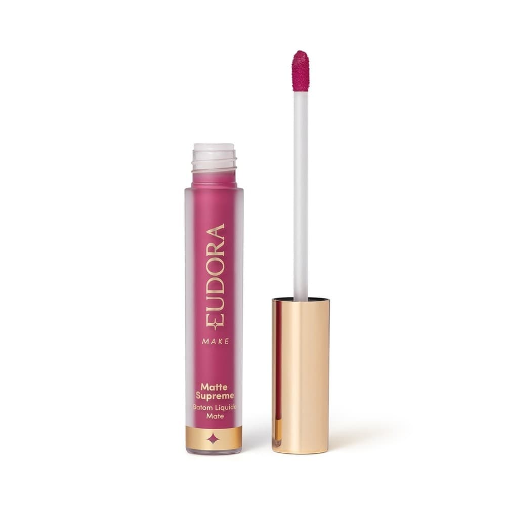 Eudora Batom Líquido Matte Supreme Fúcsia Valioso 4,0ml