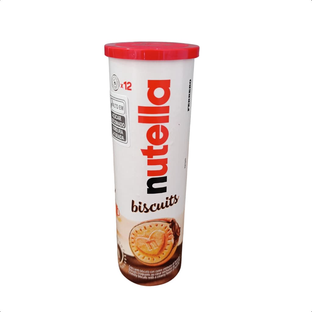 Biscoito Nutella 166g Avelã Chocolate Importado