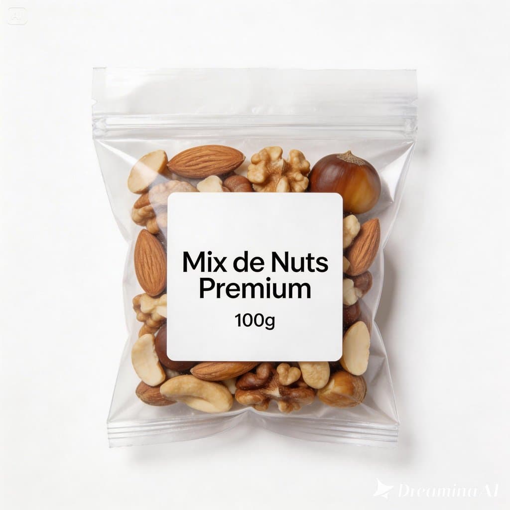 Mix de Nuts Premium Castanhas e Frutas Secas Mix de Oleaginosas Snack Saudável